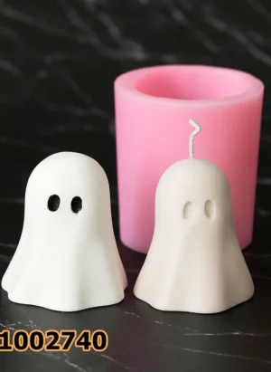 PK1002740 - Silikon Kalıp Mum Kalıbı - Hayalet
