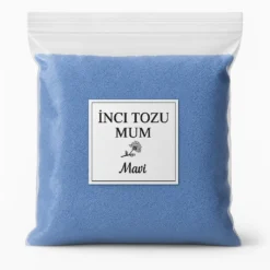 inci tozu mum mavi