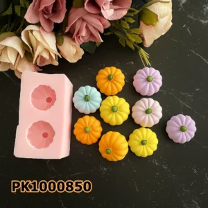 PK1000850 - Silikon Kalıp Mum Kalıbı - 2'li Kabak