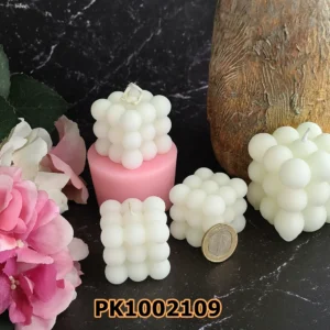 PK1002109 - Silikon Kalıp Mum Kalıbı - Mini Bubble