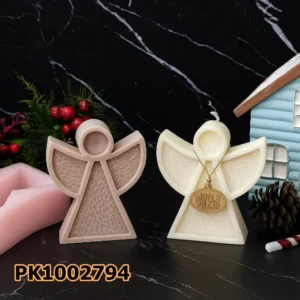 PK1002794 - Silikon Kalıp Mum Kalıbı - Melek