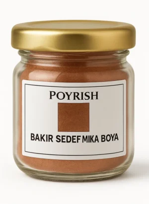 Bakır sedef mika boya