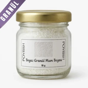 Beyaz Granül Mum Boyası 10 gr