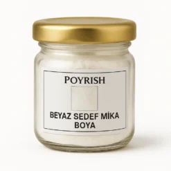 Beyaz sedef mika boya