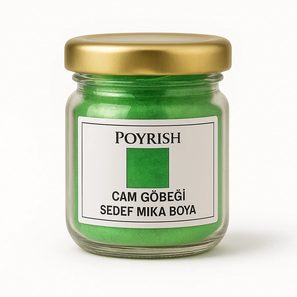 Cam Göbeği Sedef Mika Boya Cam Göbeği Sedef Mika Boya