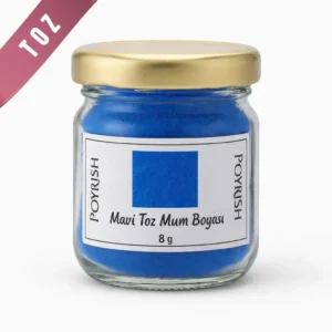 Mavi Toz Mum Boyası 10 gr