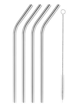 Paslanmaz Metal Pipet 4lü