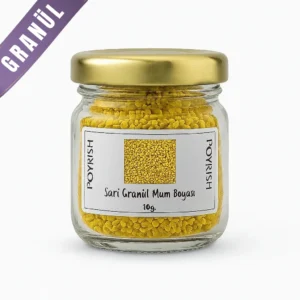 Sarı Granül Mum Boyası 10 gr