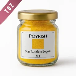 Sarı Toz Mum Boyası 10 gr