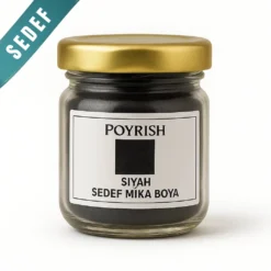 Siyah Sedef Mika Mum Boyası 10 Gr