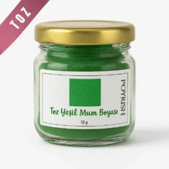 Yeşil Toz Mum Boyası 10 gr