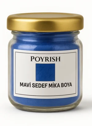 mavi sedef mika boya