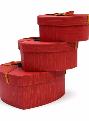 Kalpli K0967 Kırmızı Hediye Kutusu 3lü (1)