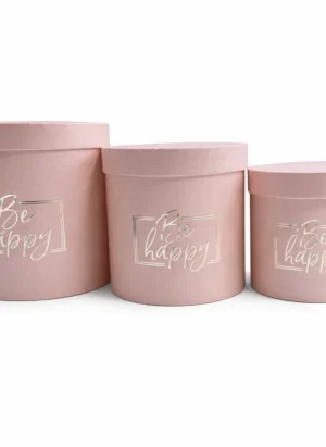 Yuvarlak K8597 Hediye Kutusu 3lü