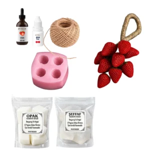 Çilek Sabun Yapım Seti