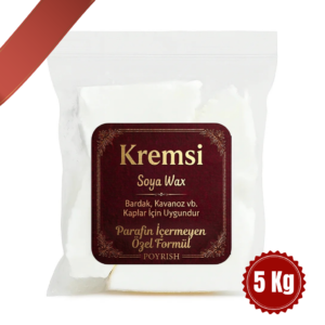 Soya Wax Kremsi - 5 Kg.