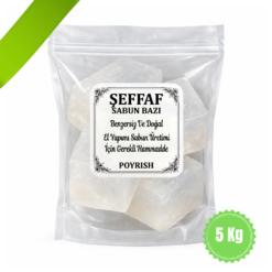 Şeffaf Sabun Bazı - 5 Kg.