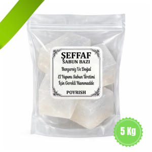 Şeffaf Sabun Bazı - 5 Kg.
