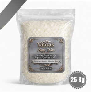 Soya Wax A Kalite 25 Kg. Yaprak Formda