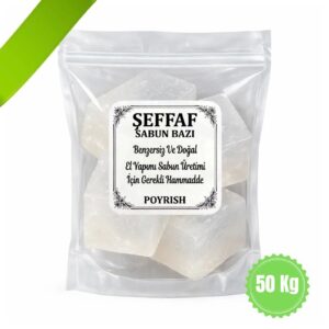 Şeffaf Sabun Bazı - 50 Kg.