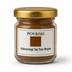 kahverengi taş tozu boyası