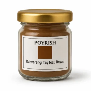 kahverengi taş tozu boyası