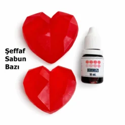 KIRMIZI sabun boyası 10 ml