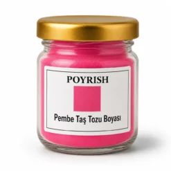 pembe taş tozu boyası