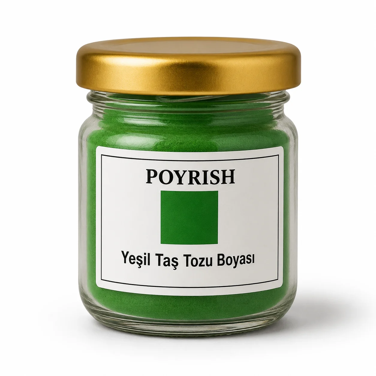 yeşil taş tozu boyası