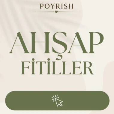 Ahşap Mum Fitili
