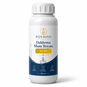daldırma boyası mat sarı