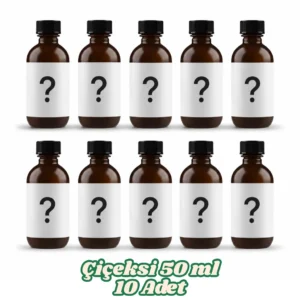 Çiçeksi Kokular 50 ml. Kendin Seç Esans Seti - 10 Adet
