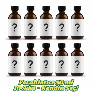 Ferahlatıcı Kokular 50 ml. Kendin Seç Esans Seti - 10 Adet (Kopya)